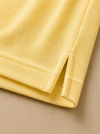 LA Coste Butter Yellow Polo T-Shirt