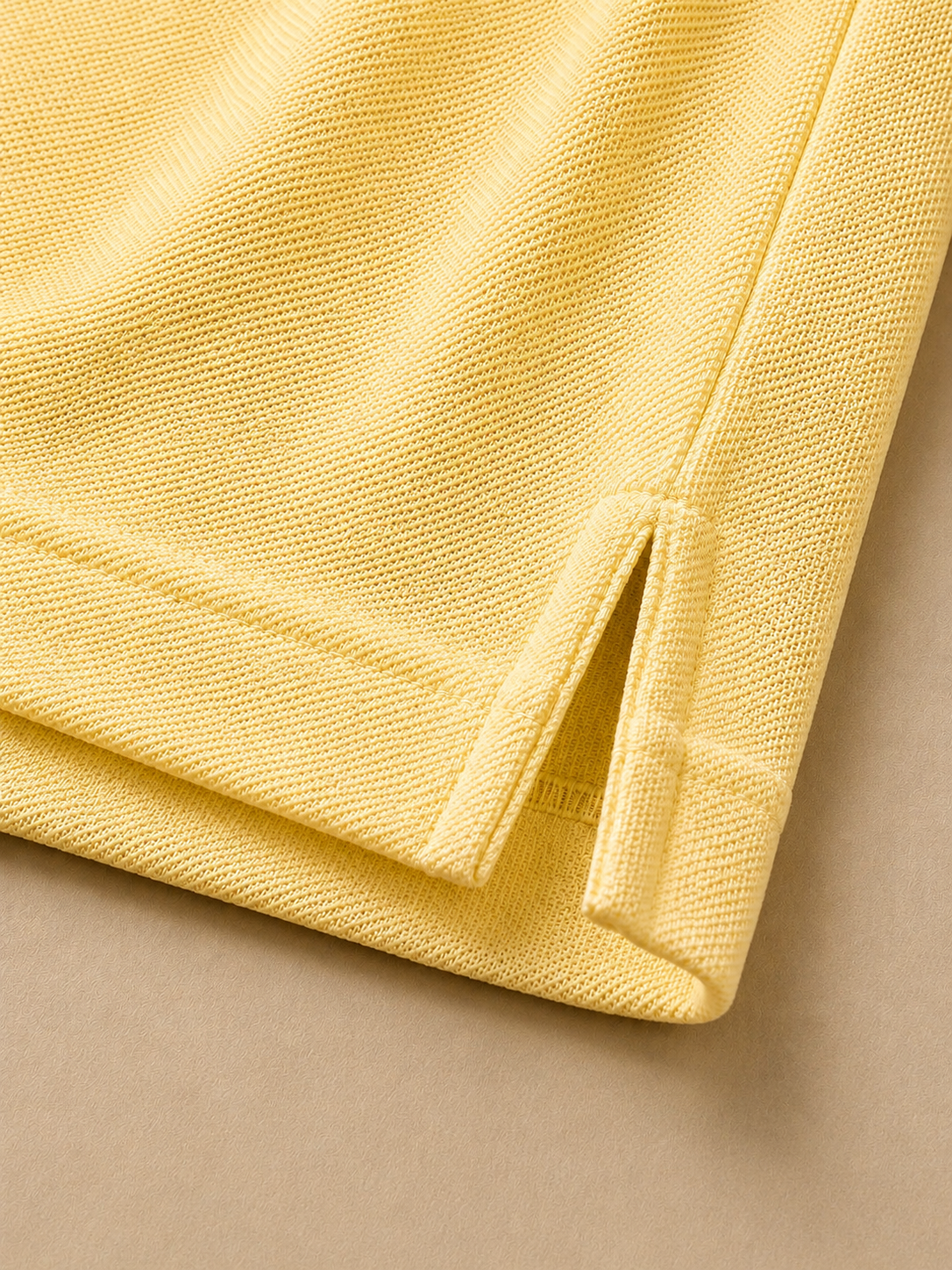 LA Coste Butter Yellow Polo T-Shirt