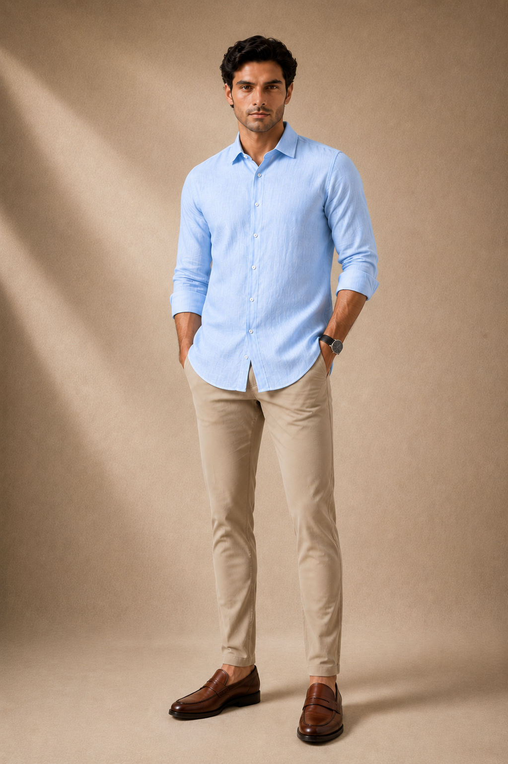 RL Polo Stretch Slim Fit Chino Trouser Desert Taupe