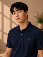 LA Coste French Navy Polo T-Shirt