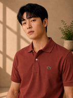 LA Coste Rust Brown Polo T-Shirt