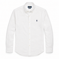 RL Polo Linen Blend Crisp Ivory Shirt