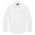 RL Polo Linen Blend Crisp Ivory Shirt