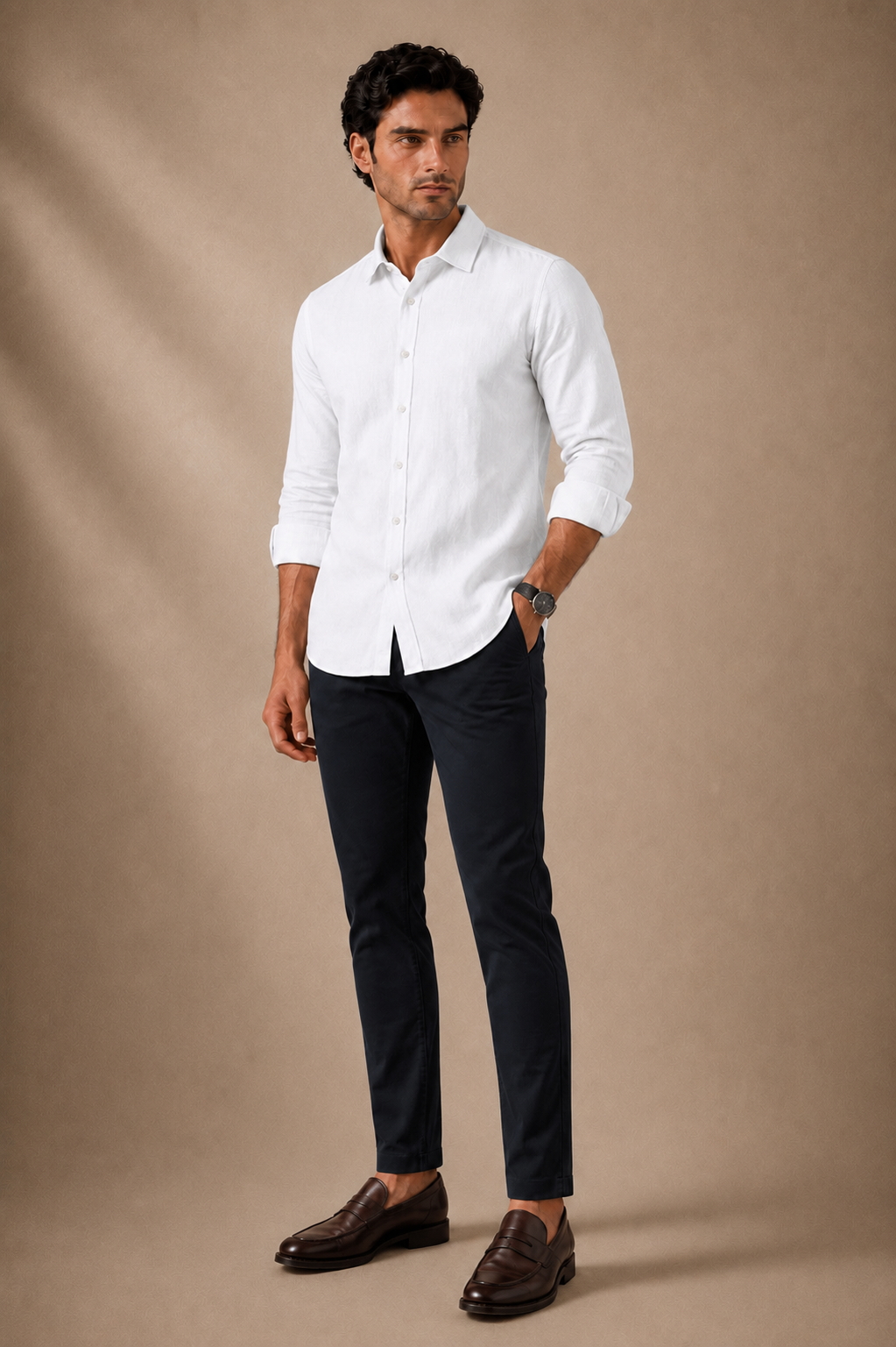 RL Polo Stretch Slim Fit Chino Trouser Midnight Oxyn (Navy)