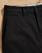 La Coste Slim Fit Stretch Cotton Onyx Black Chino Pants