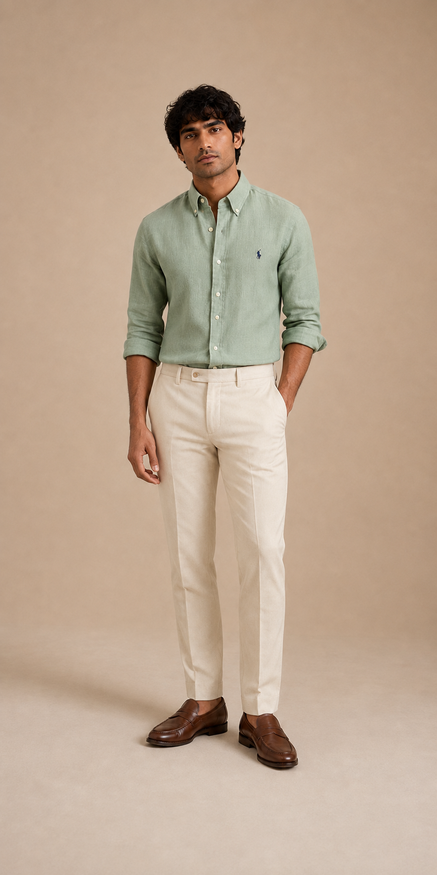 RL Polo Linen Blend Pista Shirt