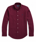 RL Polo Linen Blend Burgundy Shirt