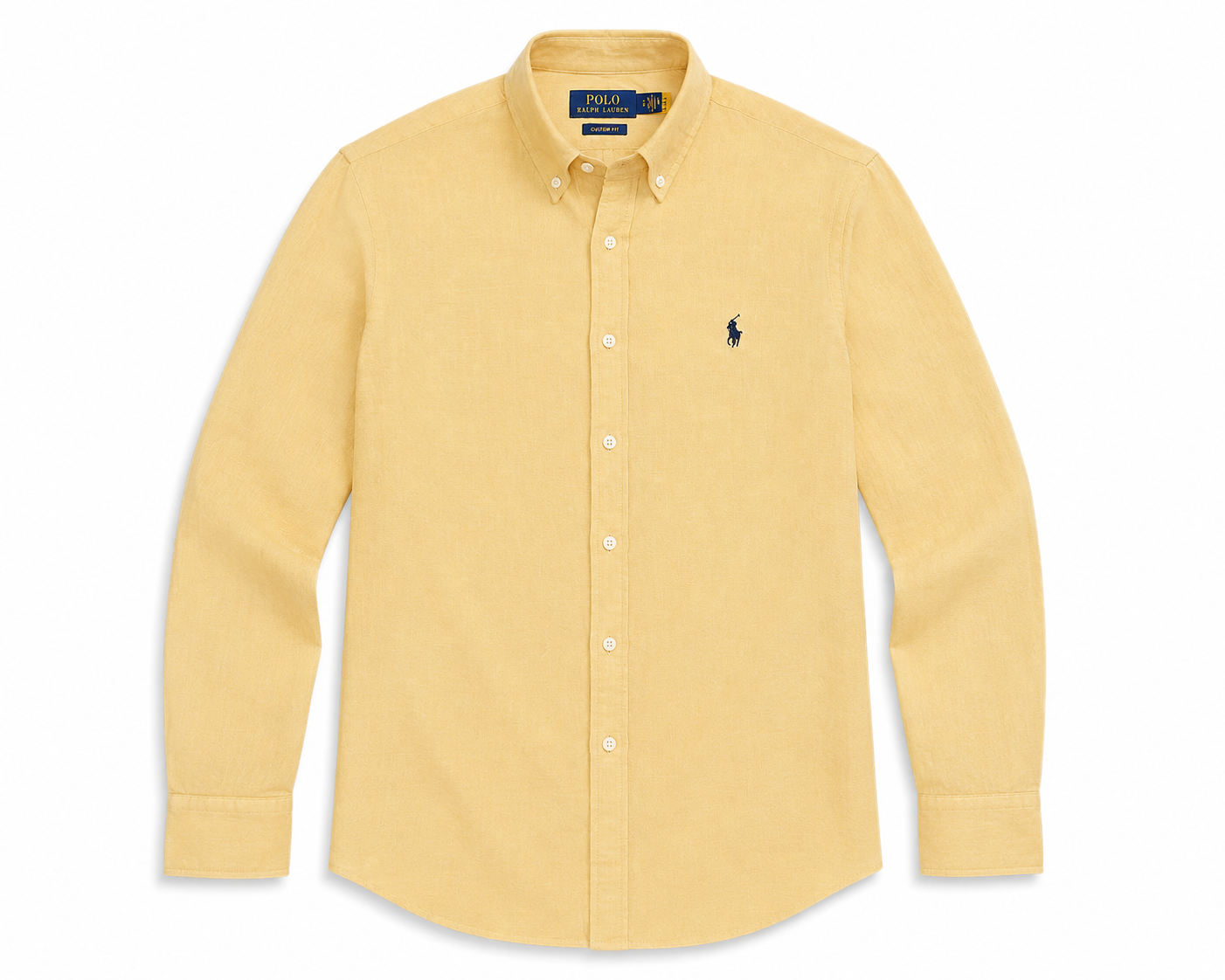 RL Polo Linen Blend Warm Oatmeal Shirt
