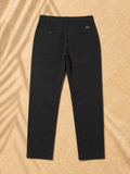 La Coste Slim Fit Stretch Cotton Onyx Black Chino Pants