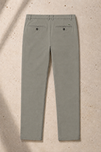 La Coste Slim Fit Stretch Cotton Steel Mist Chino Pants