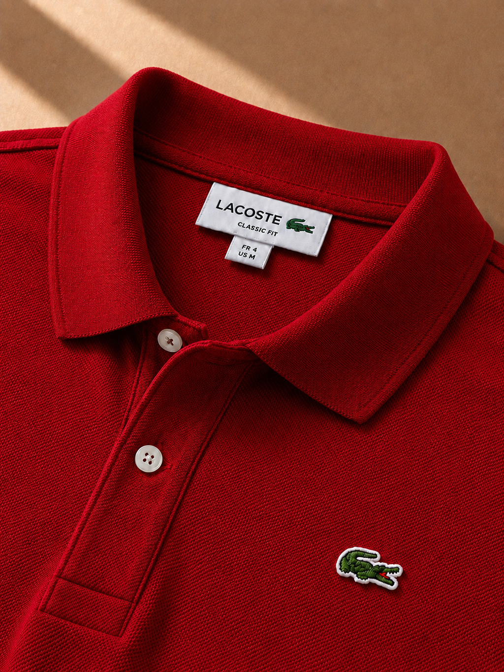 LA Coste Power Red Polo T-Shirt
