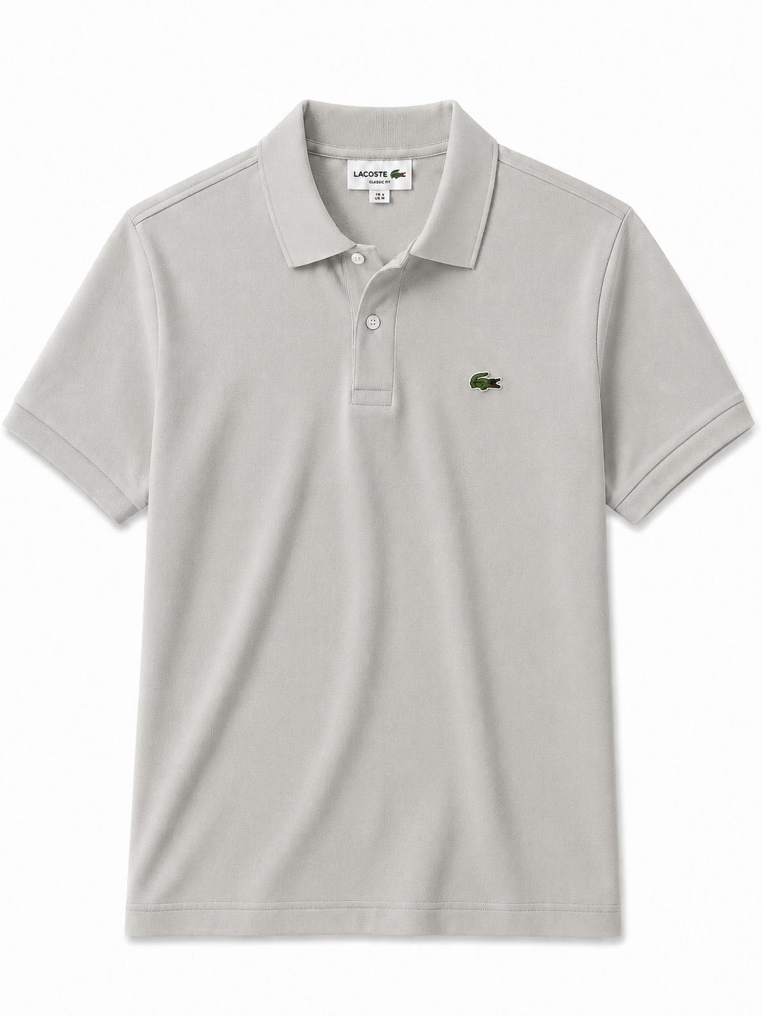 LA Coste Cement Grey Polo T-Shirt