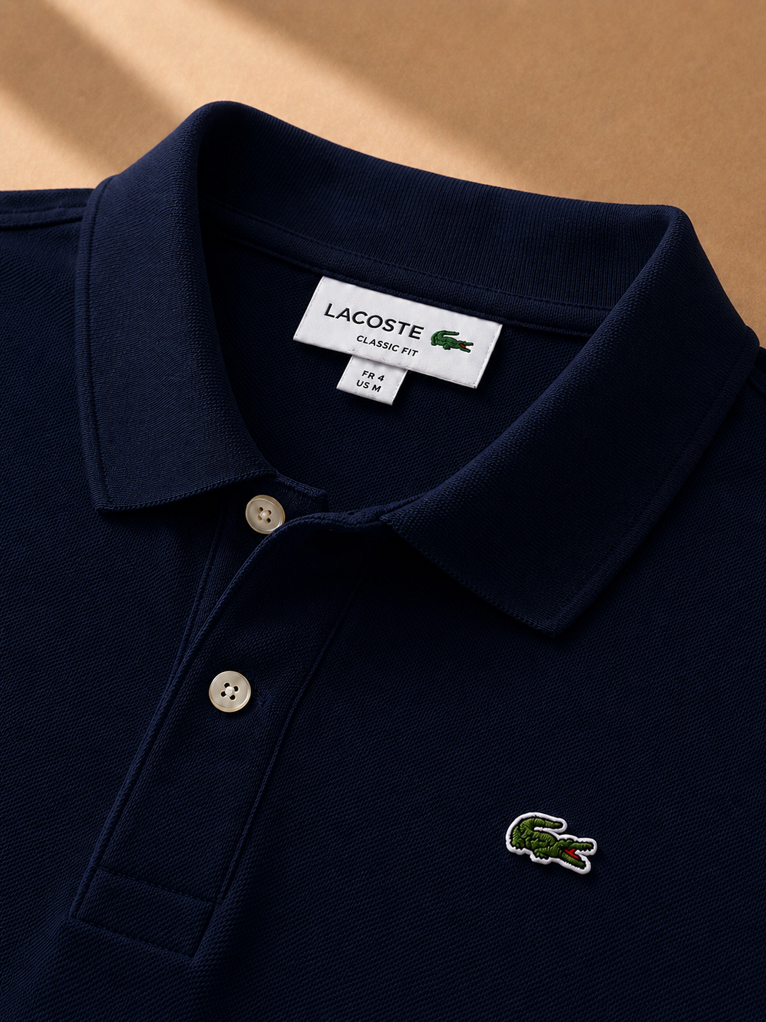 LA Coste Ink Blue Polo T-Shirt