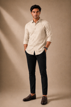 RL Polo Stretch Slim Fit Chino Trouser Midnight Black