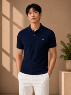 LA Coste Ink Blue Polo T-Shirt