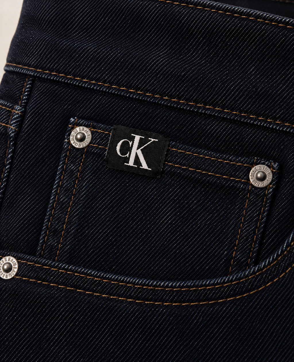 C_K Orignial Raw Wash Navy Jeans