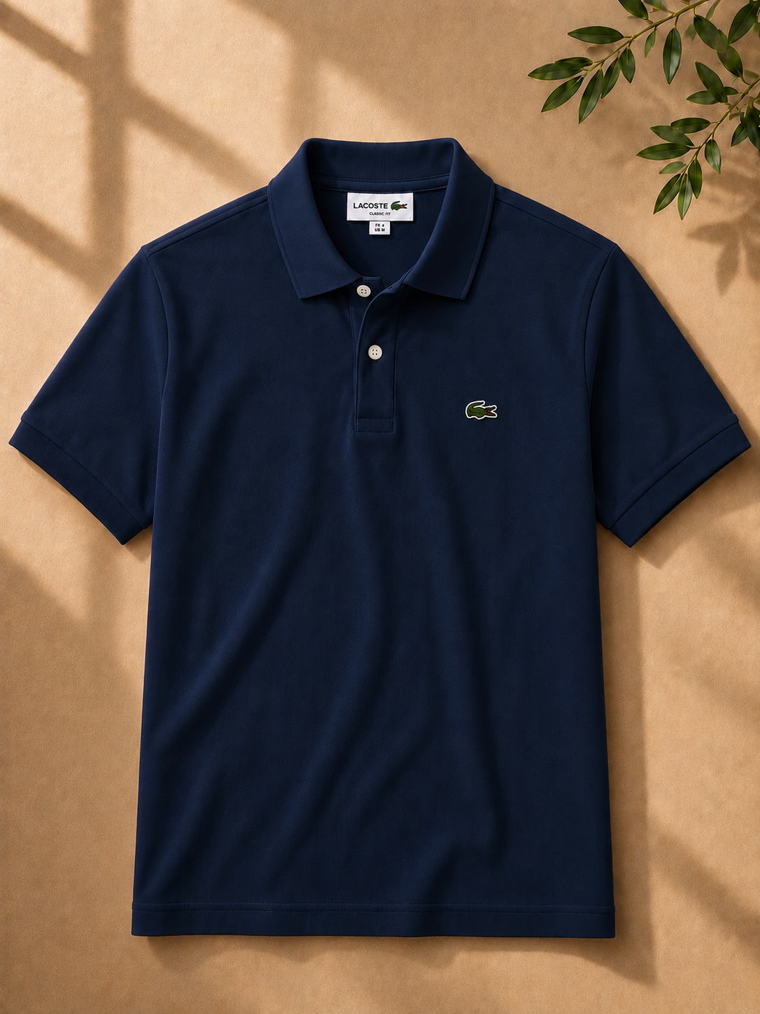 LA Coste Ink Blue Polo T-Shirt