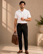 R_L Classic Ivory Oxford Shirt