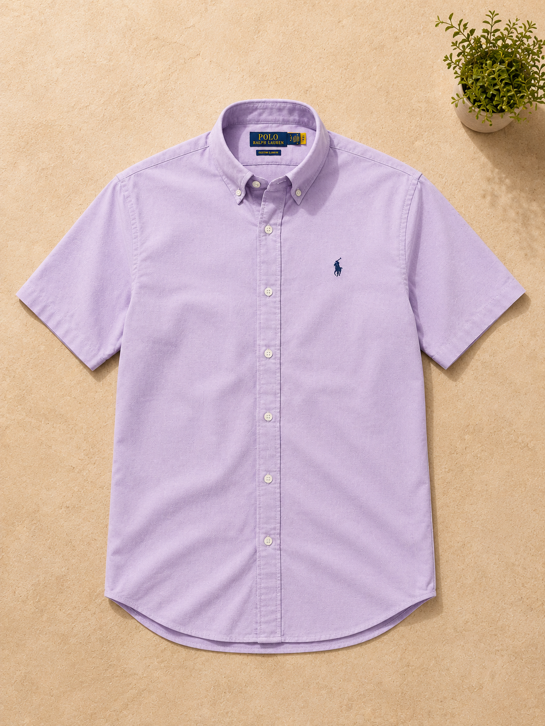 R_L Royal Lilac Oxford Shirt