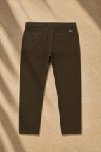 La Coste Slim Fit Stretch Cotton Mocha Earth Chino Pants