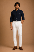 RL Polo Linen Blend Midnight Navy Shirt