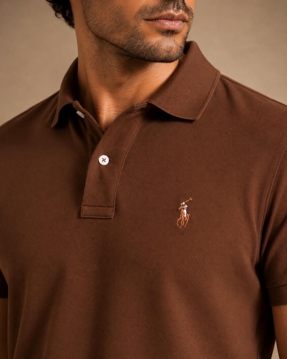 RL Polo Mocha Brown T-Shirt