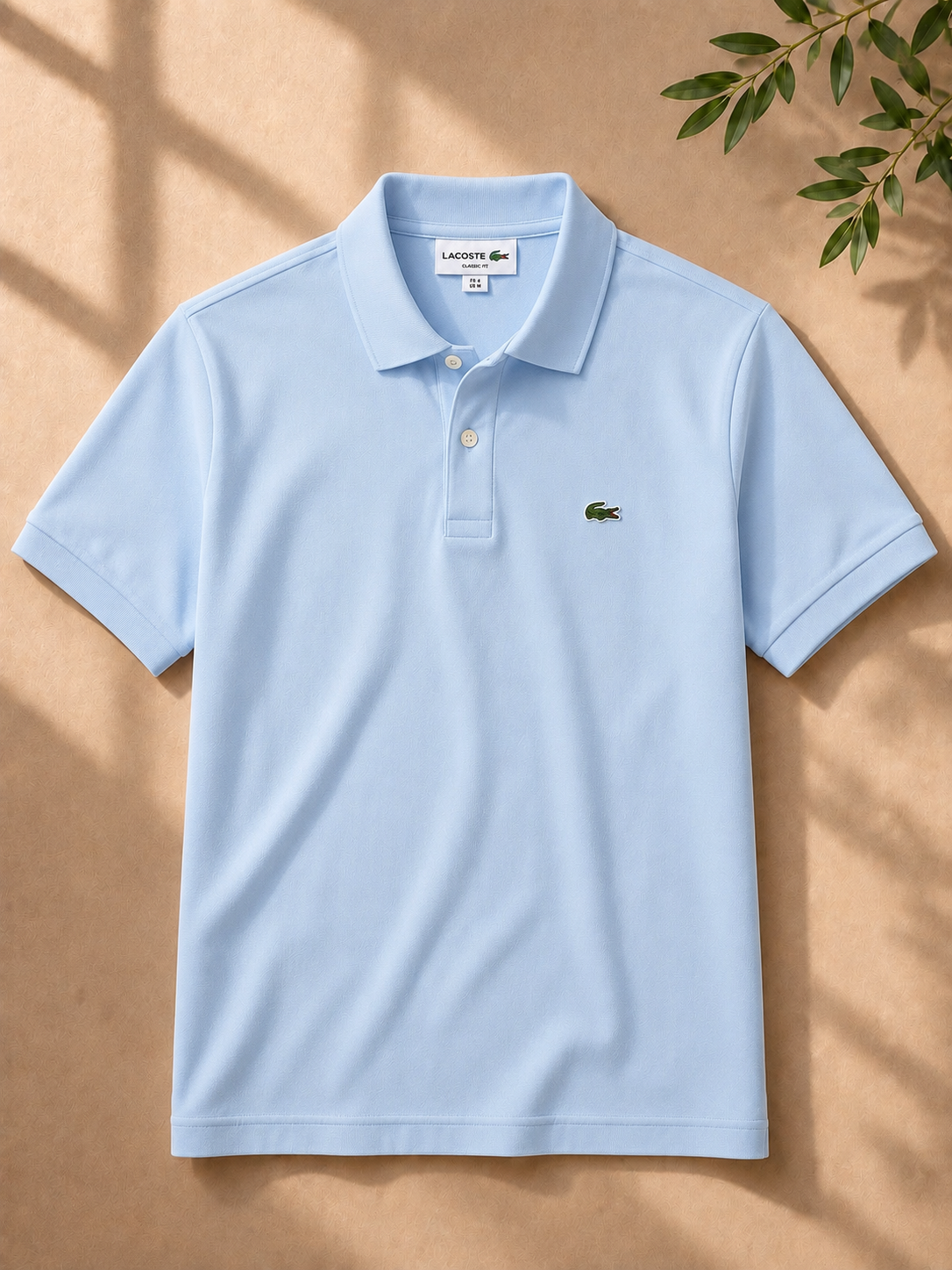 LA Coste Powder Blue Polo T-Shirt