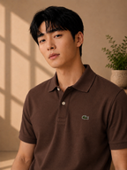 LA Coste Deep Cocoa Polo T-Shirt