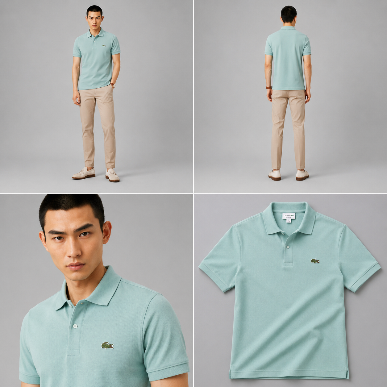 LA Coste Ice Mint Polo T-Shirt