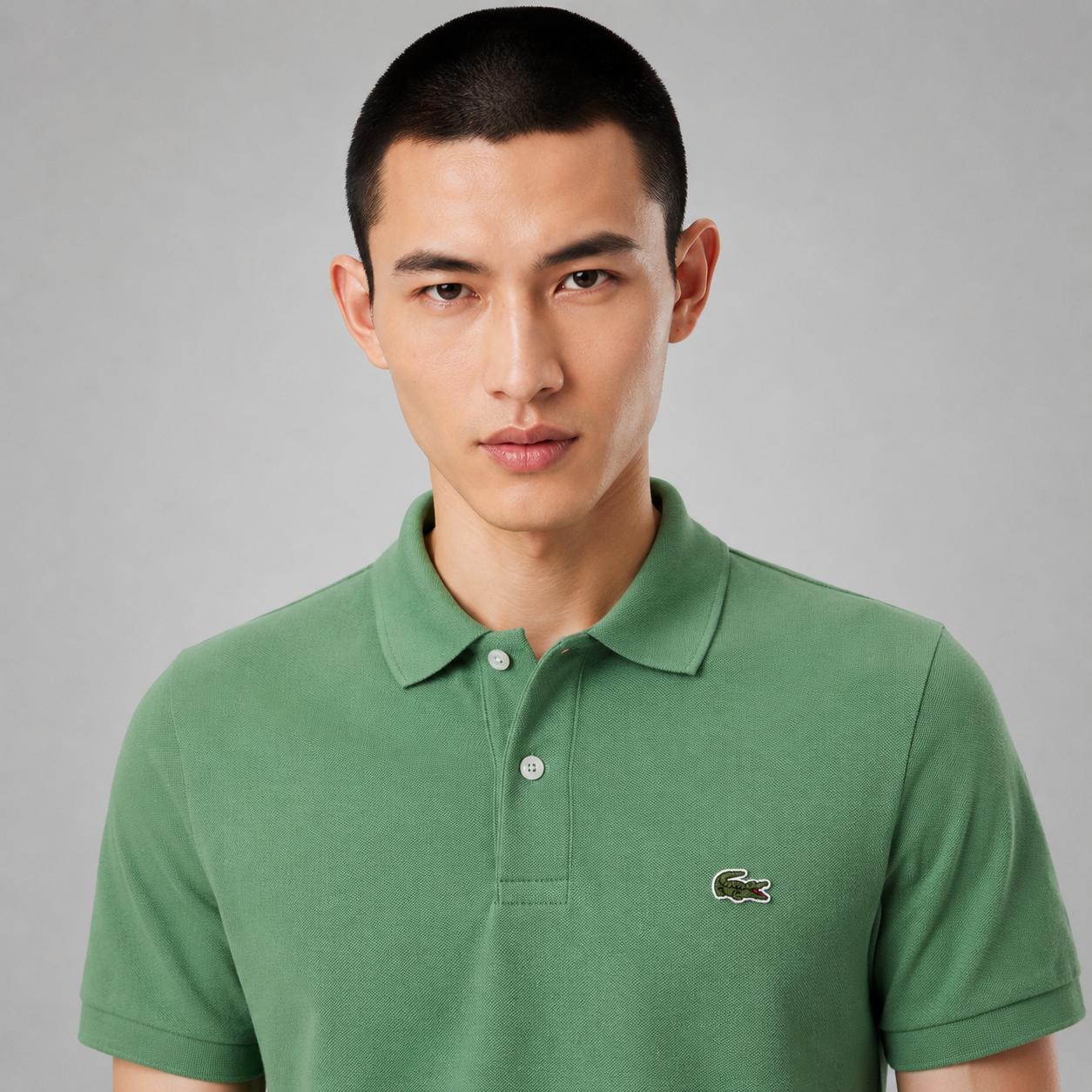 LA Coste Sage Olive Polo T-Shirt
