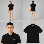 LA Coste Midnight Black Polo T-Shirt