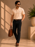 R_L Champagne Blush Oxford Shirt