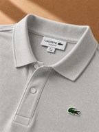 LA Coste Cement Grey Polo T-Shirt
