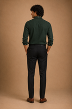 RL Polo Linen Blend Forest Green Shirt