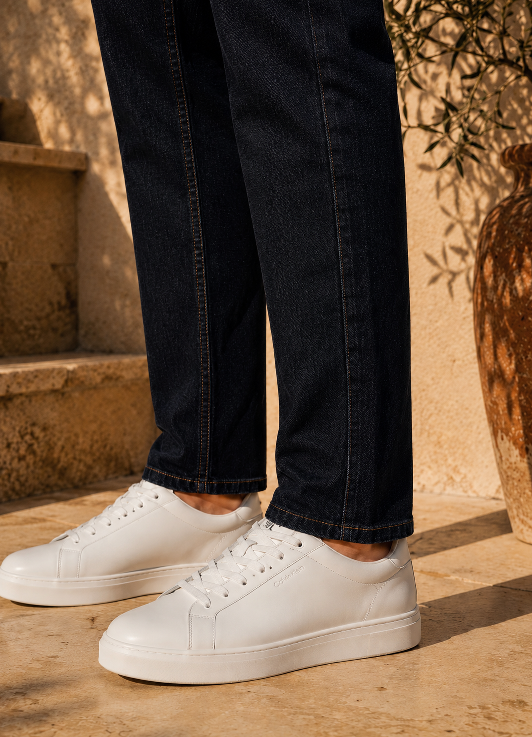 C_K Orignial Raw Wash Navy Jeans