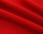 The Iconic Custom Slim Fit Mesh Red Polo