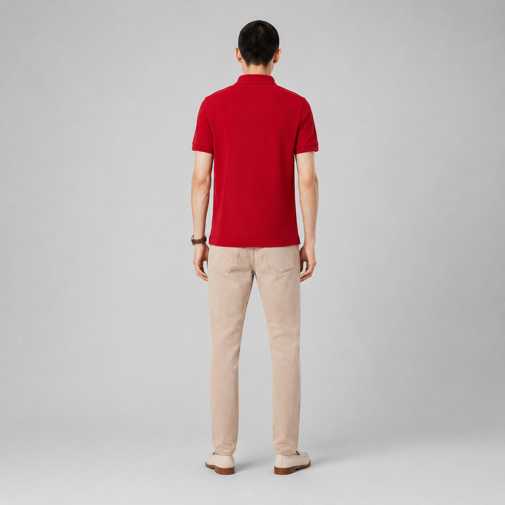 LA Coste Power Red Polo T-Shirt
