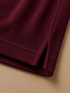 LA Coste Maroon Polo T-Shirt