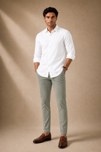 RL Polo Stretch Slim Fit Chino Trouser Stone Sage