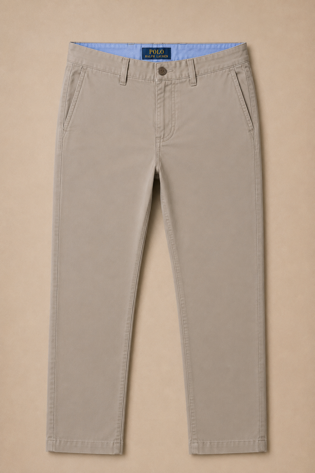 RL Polo Stretch Slim Fit Chino Trouser Stone Greige