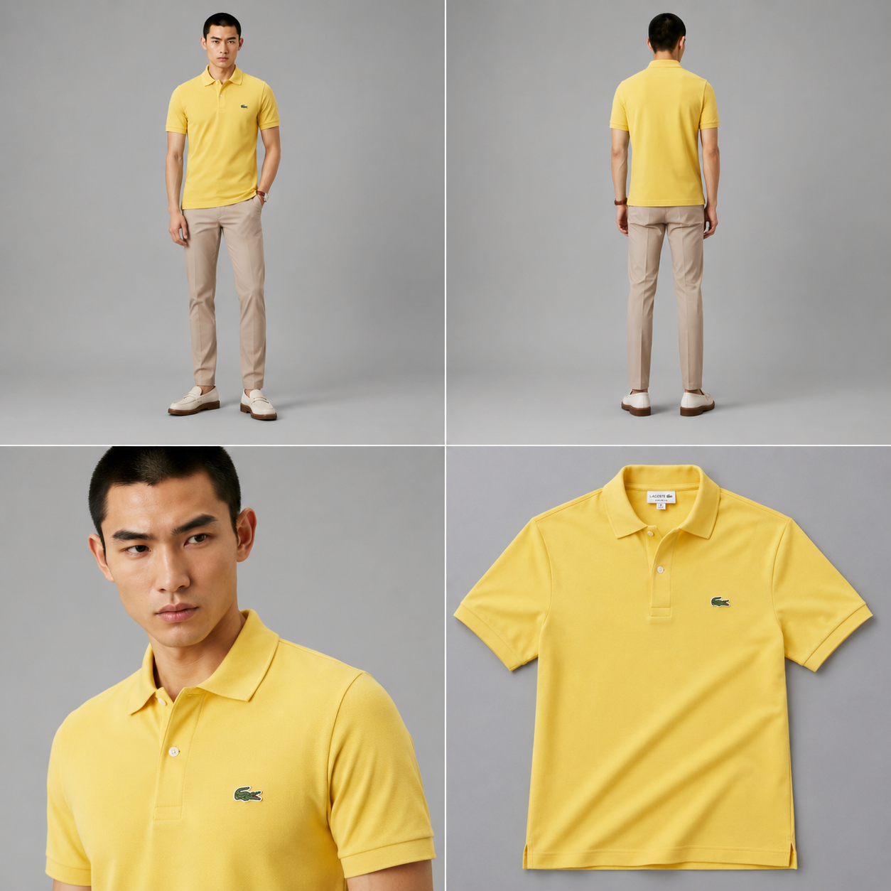 LA Coste Summer Lemon Polo T-Shirt
