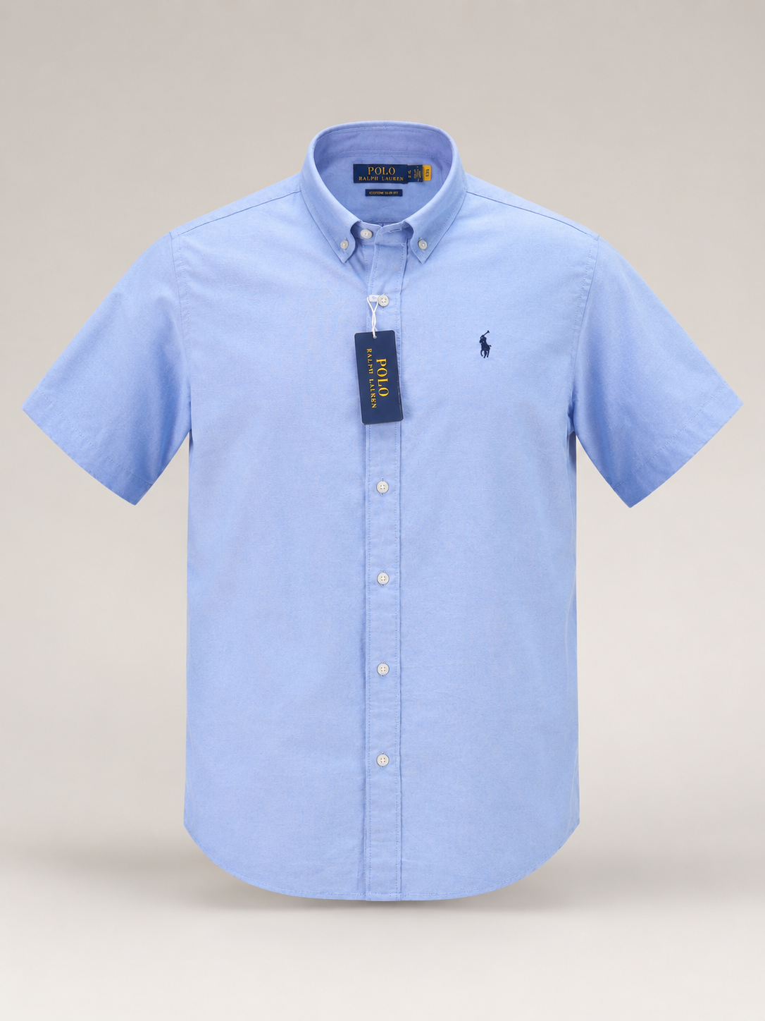R_L Coastal Sky Blue Oxford Shirt