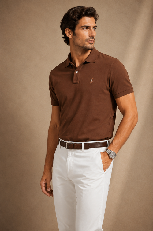 RL Polo Mocha Brown T-Shirt