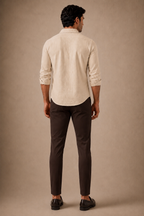 RL Polo Stretch Slim Fit Chino Trouser Espresso Brown