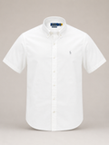 R_L Classic Ivory Oxford Shirt