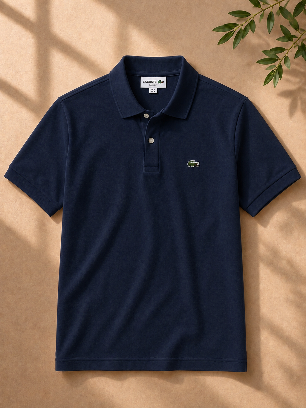 LA Coste French Navy Polo T-Shirt