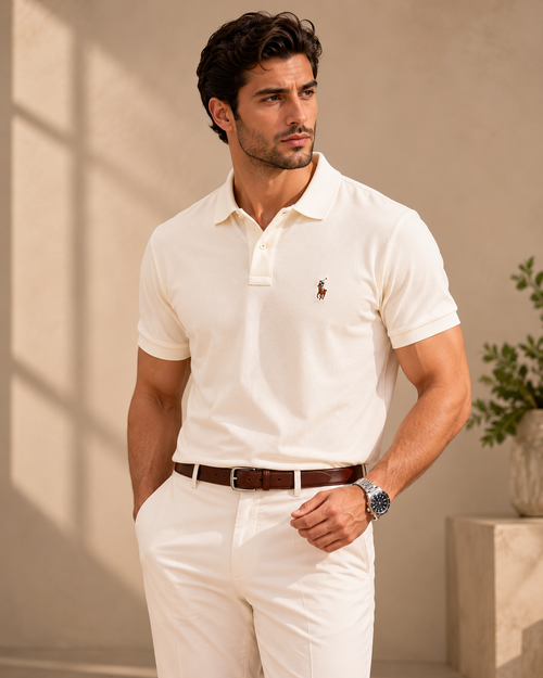 RL Polo Soft Ivory T-Shirt
