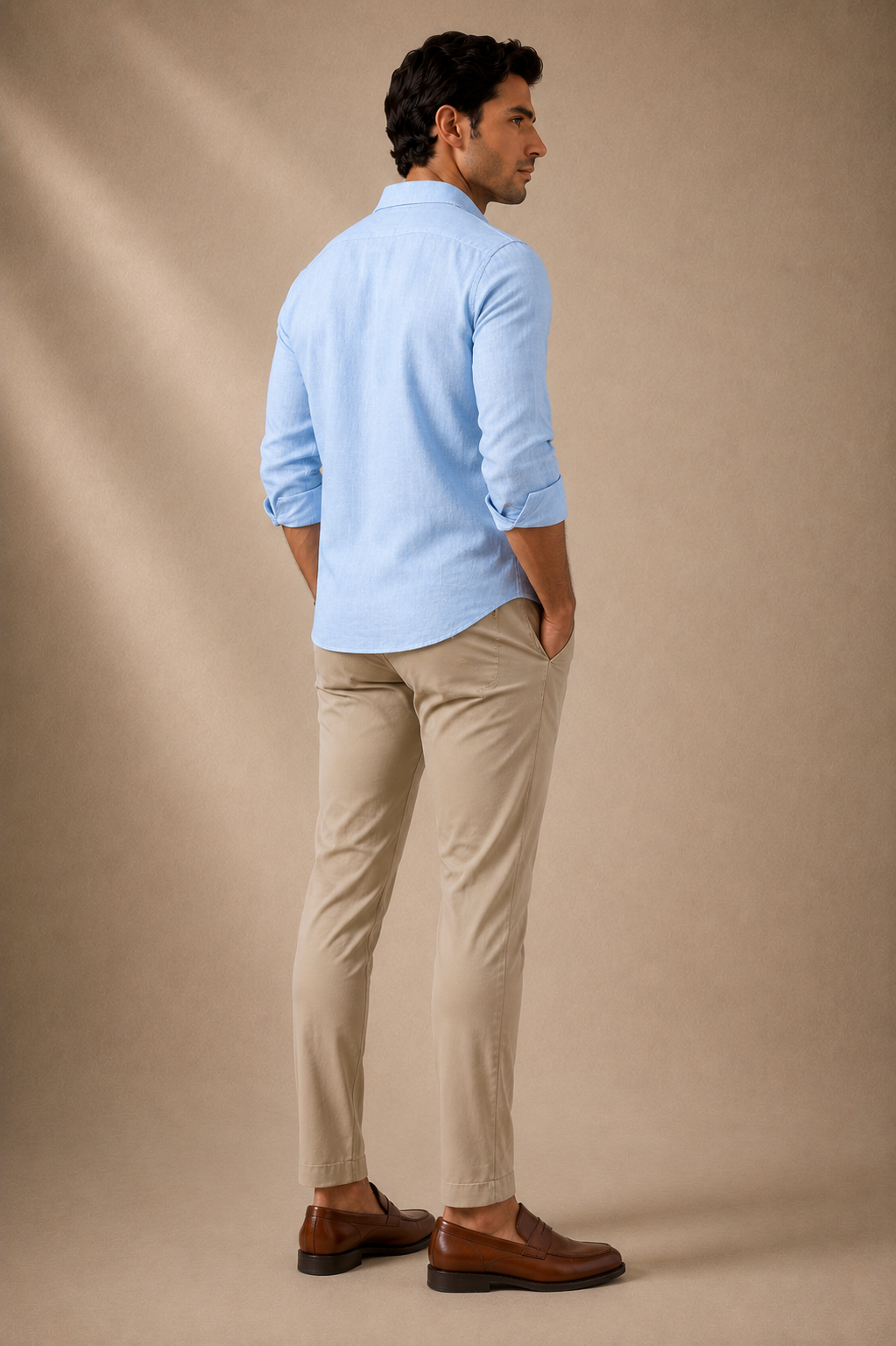 RL Polo Stretch Slim Fit Chino Trouser Desert Taupe