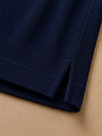 LA Coste Ink Blue Polo T-Shirt