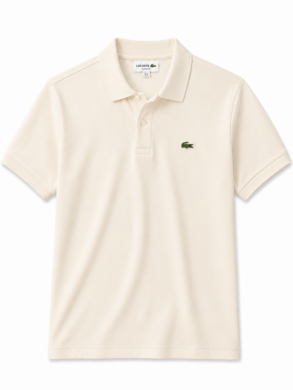 LA Coste Ecru Polo T-Shirt